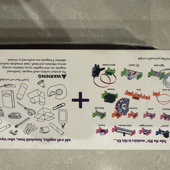 Little Bits Deluxe Circuit Kit and STEM Toy Ages 8+ - Picture 14 of 16